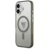 GUESS IML Gradient Triangle Logo MagSafe puzdro pre iPhone 17 - khaki