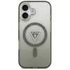 GUESS IML Gradient Triangle Logo MagSafe puzdro pre iPhone 17 - khaki