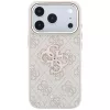 GUESS 4G & Big Resin Logo puzdro pre iPhone 17 Pro / 18 Pro - ružová