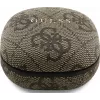 Guess 4G Classic Metal Logo True Wireless slúchadlá s ENC a nabíjacím puzdrom (hnedá)