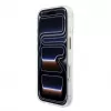 GUESS 4G Script Metal ochranné puzdro pre iPhone 18 Pro Max / 17 Pro Max - biela