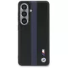 BMW Perforated Stripe Logo MagSafe puzdro pre Samsung Galaxy S26 - modrá