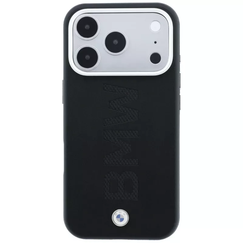 BMW Sign Centered Deboss MagSafe puzdro pre iPhone 18 Pro Max / 17 Pro Max - čierna