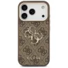 GUESS 4G Big Classic Logo puzdro pre iPhone 17 Pro / 18 Pro - hnedá a zlatá