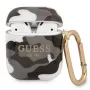 Guess GUA2UCAMG puzdro pre AirPods 1/2 čierna Camo kolekcia