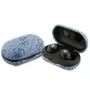 GUESS GUTWSP4EGB True Wireless Bluetooth slúchadlá s nabíjacím dockom, ENC, modrý kov