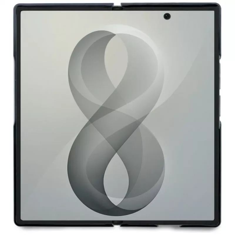 Guess Big 4G Logo PU puzdro pre Samsung Galaxy Z Fold 8 Ultra – ružová