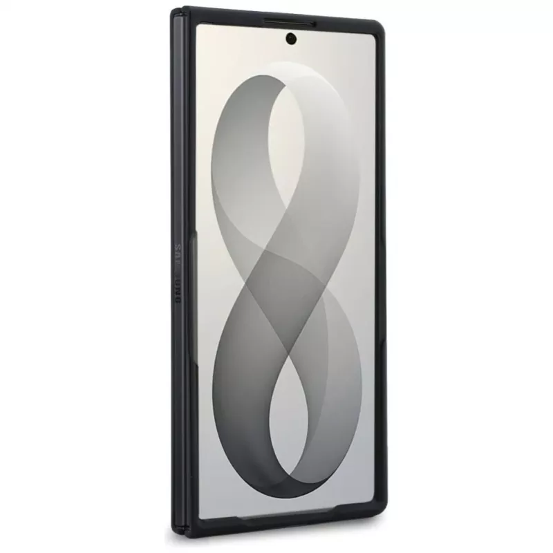 Guess Big 4G Logo PU puzdro pre Samsung Galaxy Z Fold 8 Ultra – ružová