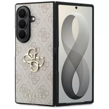 Guess Big 4G Logo PU puzdro pre Samsung Galaxy Z Fold 8 Ultra – ružová