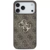 GUESS 4G Big Logo zadné puzdro pre Apple iPhone 17 Pro / 18 Pro - hnedá
