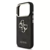 GUESS 4G Big Classic Logo puzdro pre iPhone 18 Pro Max / 17 Pro Max - čierna a zlatá