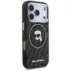 Karl Lagerfeld IML Karl Head Logo MagSafe puzdro pre iPhone 17 Pro - čierna
