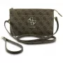 Guess Phone Pouch 4G Big Logo – hnedá crossbody taška s priehradkami na karty