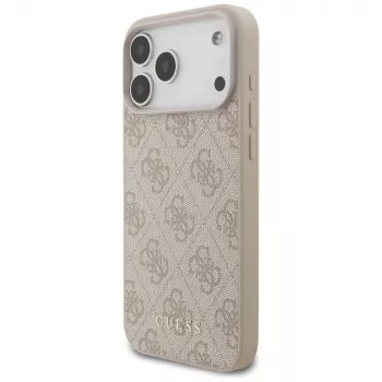GUESS 4G Classic puzdro pre iPhone 18 Pro Max / 17 Pro Max – ružová