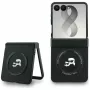 Karl Lagerfeld Karl & Choupette Pins MagSafe puzdro pre Samsung Galaxy Z Flip8 – čierna