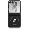 Karl Lagerfeld Karl & Choupette Pins MagSafe puzdro pre Samsung Galaxy Z Flip8 – čierna