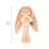 Kaloo Lapinoo broskyňový plyšový zajac 25 cm v darčekovej krabici