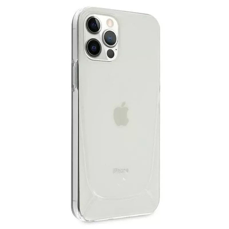 Mercedes-Benz Transparent Line pevné puzdro pre iPhone 12 Pro Max 6,7 palca – transparentné