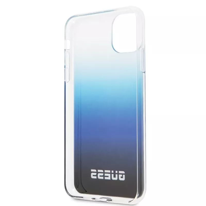 GUESS California Gradient Blue pevné puzdro pre Apple iPhone 11 Pro Max