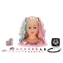 BABY born Styling Head Rainbow, make-up a stylingová hlava na vlasy