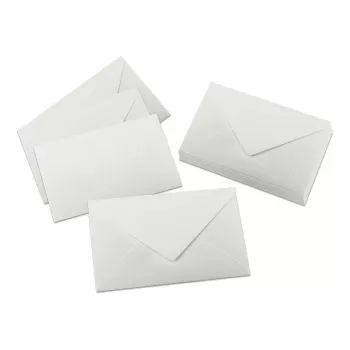 Sigel DU701 C6 biele papierové obálky, balenie 24 ks, samolepiace, 80 g/m², vhodné pre laserové a atramentové tlačiarne