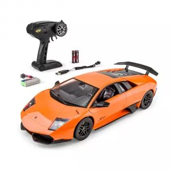 Carson 1:14 Lamborghini Murcielago LP670-4 SV 2.4GHz RTR RC auto - oranžová