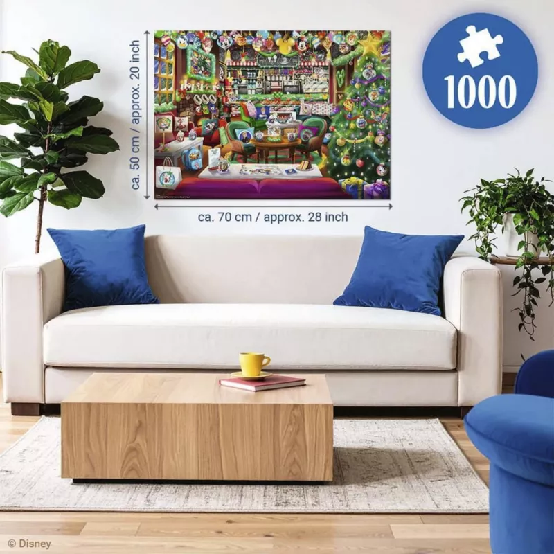 Ravensburger puzzle Disney Christmas Cafe (1000 dielikov)