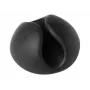 DURABLE CAVOLINE CLIP 1 káblové klipy, grafit, balenie 6 ks