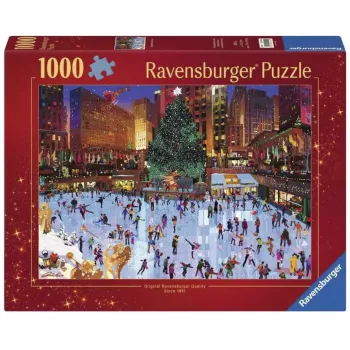 RAVENSBURGER puzzle 1000 dielikov – Vianočná nádhera na Rockefeller Center