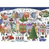 Ravensburger puzzle Začarované vianočné mesto (1000 dielikov)