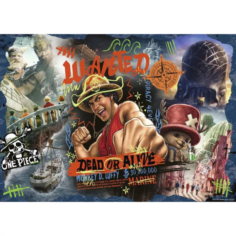 RAVENSBURGER puzzle One Piece - Adventure Awaits! (1000 dielikov)