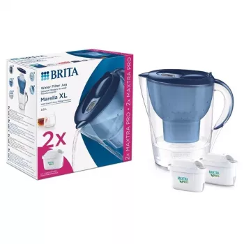 BRITA MARELLA XL filtračná kanvica s 2 MAXTRA+ filtrami, 3,5 l celková kapacita, biela