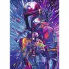 RAVENSBURGER Puzzle Star Wars Hyper Space Collection: The Mandalorian (500 dielov, veľké diely)