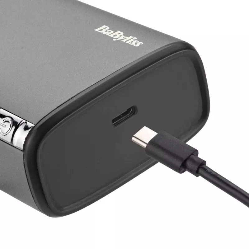 BaByliss Super-X Metal Series dvojfóliový holiaci strojček strieborný