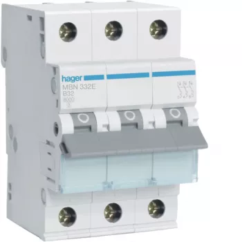 Hager MBN332E Istič vedenia, 3P, B32, 6 kA