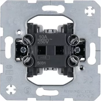 Hager WDE5031 Mechanizmus tlačidla, 1-pólový spínací, do omietky, 10 A, 250 V AC