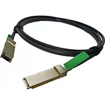 Alcatel-Lucent QSFP+ na QSFP+ Direct Attach medený kábel, 3 m, 40GbE, pasívny, čierny