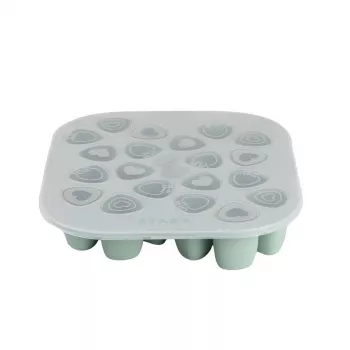 Beaba Multiportions mrazničková tácka 20 x 35 ml silikón sage green