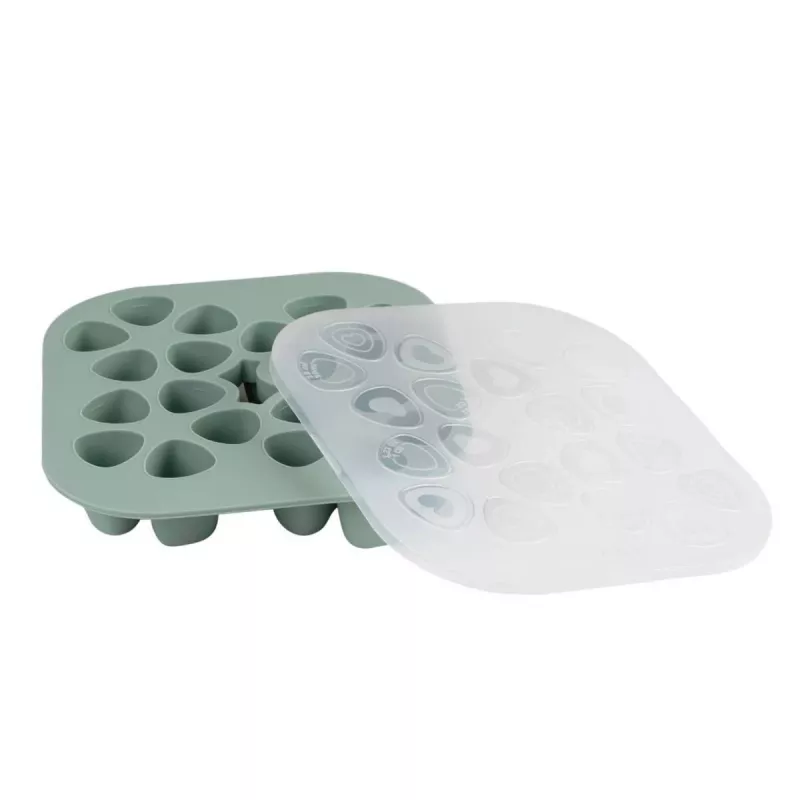 Beaba Multiportions mrazničková tácka 20 x 35 ml silikón sage green