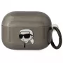 Karl Lagerfeld KLAPHNIKTCK puzdro na AirPods Pro čierne Karl Head