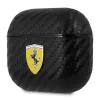 Ferrari FESA3CABK puzdro na AirPods 3 On Track PU Carbon Black