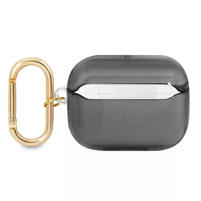 GUESS Strap Collection puzdro na AirPods Pro - čierne