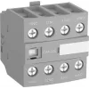 ABB CA4-40E pomocný kontaktný blok, 4 NO, predná montáž, skrutkové svorky