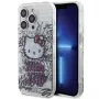 Hello Kitty HKHCP15LHDGPHT iPhone 15 Pro pevné puzdro IML Kitty On Bricks Graffiti biele