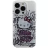 Hello Kitty HKHCP15LHDGPHT iPhone 15 Pro pevné puzdro IML Kitty On Bricks Graffiti biele