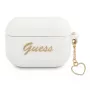 Guess GUAPLSCHSH puzdro na AirPods Pro biele silikón Charm Heart Collection