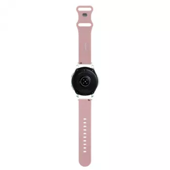 Hello Kitty univerzálny silikónový náramok 22mm ružový dizajn Kitty hlava