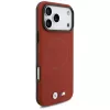 BMW M FW Metal Logo MagSafe puzdro na iPhone 17 Pro Max, červené