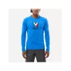 Millet Trilogy Wool TS LS technický baselayer - Icon Blue, pánske M