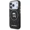 Karl Lagerfeld IML Karl Head Logo MagSafe puzdro pre iPhone 17 Pro Max čierne